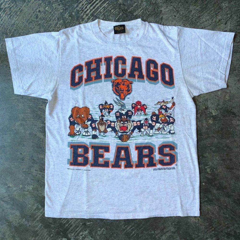 1992 Chicago Bears Looney Tunes Shirt Men Women 90S